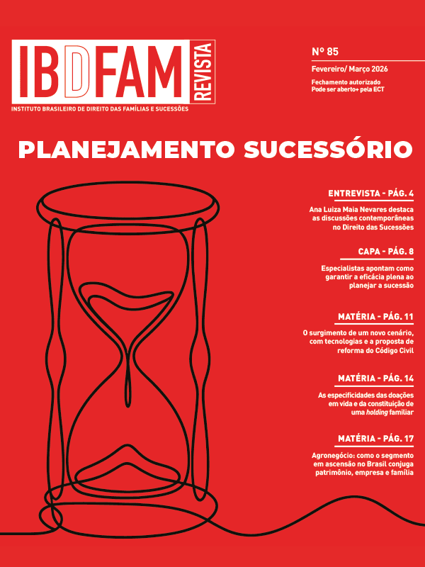 IBDFAM Revista nº 85, fevereiro a março de 2026: Planejamento Sucessório.