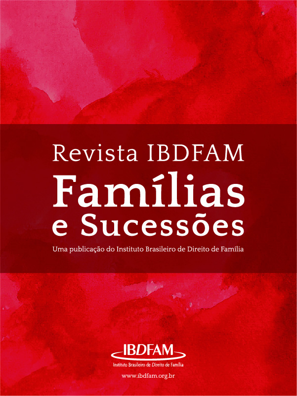 Revista IBDFAM Famílias e Sucessões, publicação científica do Instituto.